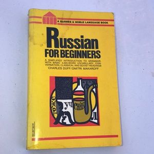 “Russian for beginners” language book